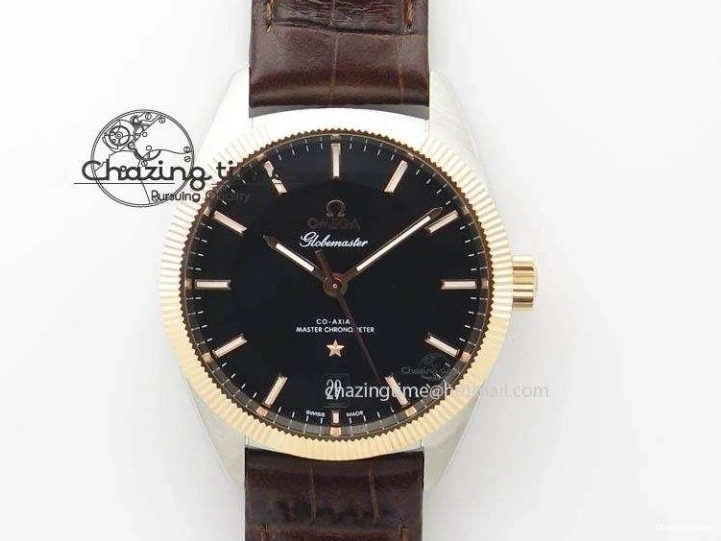 0213 HighPerformance Seamaster Planet Ocean GMT 600M Blue Dial SS On Blue Rubber Strap A 8278